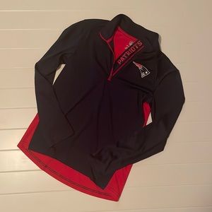 Patriots half zip shirt